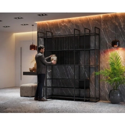 REGAŁ NA KSIĄŻKI METALOWE  RNK-133